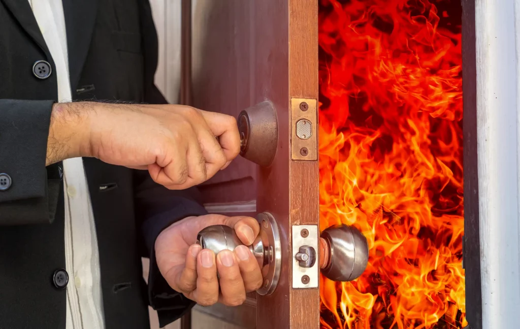 Branddeuren