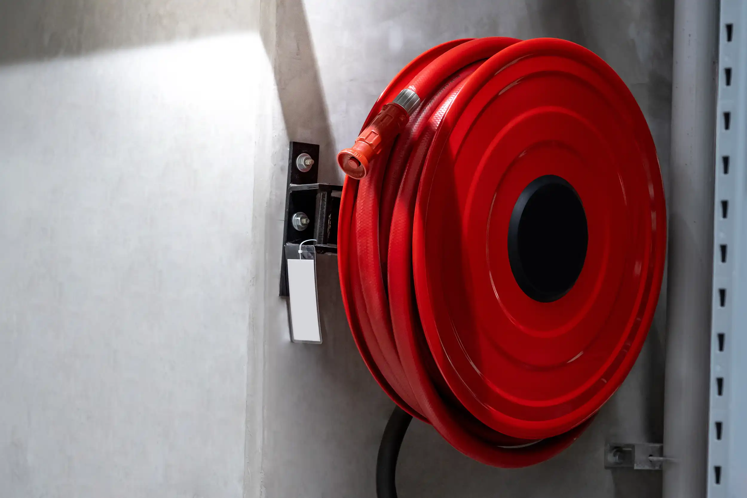 Branddetectie met doormelding in een opslagloods