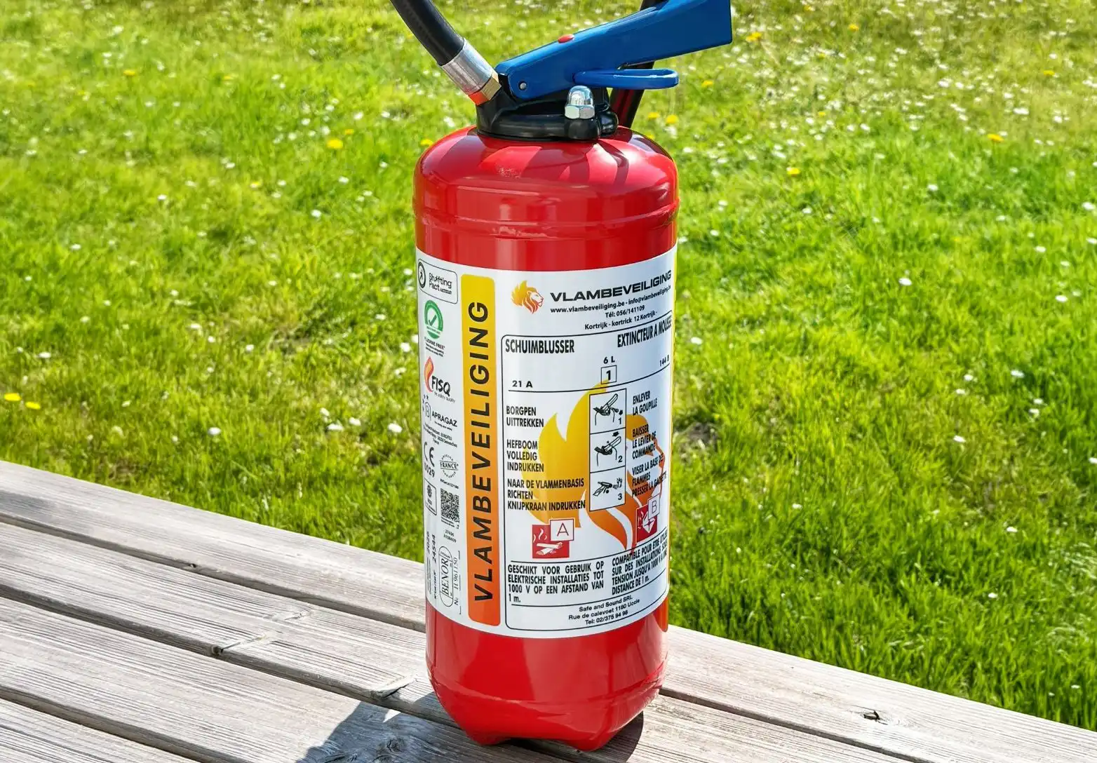 Biologische brandblusser